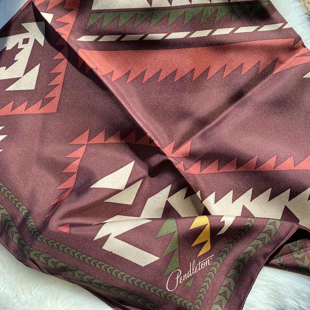 PENDLETON BRIDGE CREEK SILK SCARF - Picture 3 of 4
